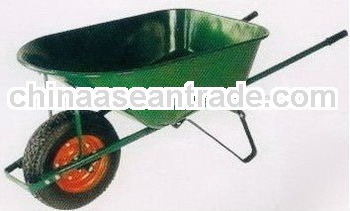 unique garden tool green metal tray wheelbarrow WB8607