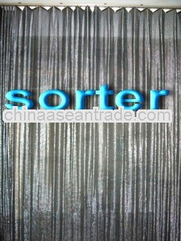 unique style metal sequin fabric curtain,decorative metal mesh screen