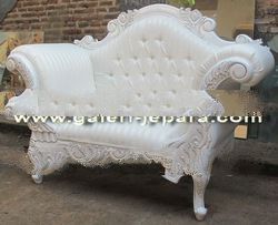 French Style Furniture - Sofa Wood Carving Living Room Furniture