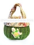 Turtle Green Natural Bag