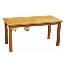 TEAK GARDEN FURNITURE OF RECTANGULAR FRANCOISE TABLE