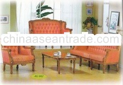 Teak Classic Design Sofa SetRomawi Syailendra Old Indoor Furniture