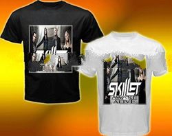 New Tee T-Shirt With "SKILLET - AWAKE & ALIVE" Image