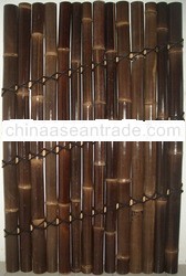 black bamboo fencing