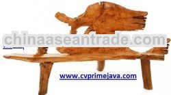 TEAK ROOT FURNITURE BENCH TRB07