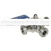 Sanitary Three-Way Ball Valve