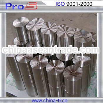 vacuum coating Gr2 pure titanium round target 99.9% from ProS