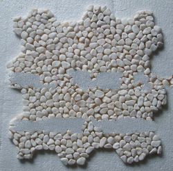 Premium White Pebble Mosaics