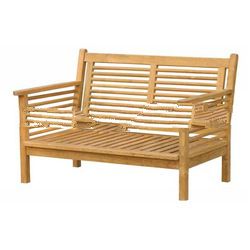 Teak Patio Furniture - Vincent Lounge Bench 2 St