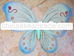 Blue Glittered Butterfly