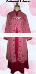 Abaya Ribbon Embroidered Fatimah(F002)