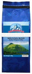 Rocky Mountain Cafe Philippine "Mountain Blend" (40%Arabica;20%Robusta) Organic Ground Cof