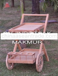 Teak Furniture - Tea Trolley for Garden and Outdoor Furniture