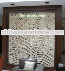 stone carving wall panel