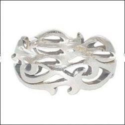 Silver Ethnic Plain Ring