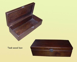 Wooden teak box