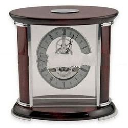 Rosewood Mantle Clock