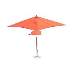 Teak Garden Furniture - Square Parasol 2.5 Meter