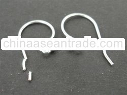 EWFMN02 - 925 Sterling Silver French Ear wire with Ball Top