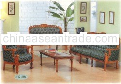 Teak Sofa Set Classic Design Romawi Mesir IV Indoor Furniture