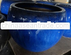 AATC Large Outdoor Ceramic pot - Ceramic Outdoor planter