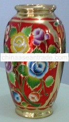 Brass Decorated Vase-5