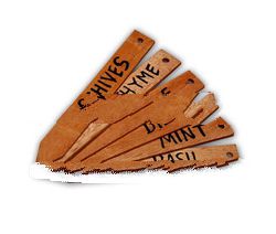 Wooden Plant Label & tags