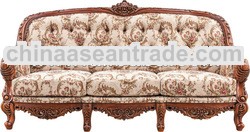 Mahogany Jepara Furniture, Accord Sofa 3 Seaters