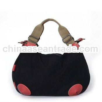 washed canvas trendy colorful fashion handbags