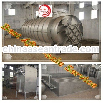 waste rubber recycling to oil machine