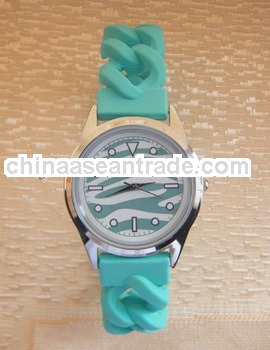 watch bracelet parts silicone zebra leopard watch