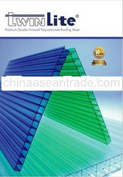 Top Quality UV Protection Twin Wall Hollow Polycarbonate Sheets