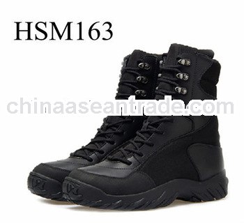 wear proof black security force nylon shank SWAT famous military boots