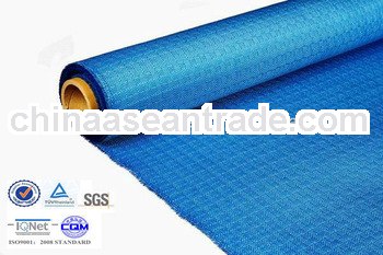 weave locked acylic coated fiberglass cloth for welding blanket