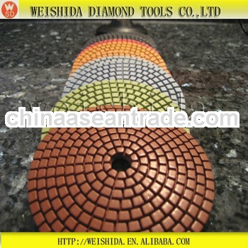 wet diamond abrasive polishing disc for granite