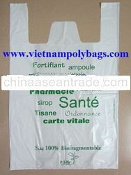 TS-113 Cheap T-shirt poly plastic bag made in Viet Nam