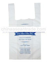 T-shirt plastic bag made in 