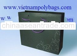 Custom made printing paper shopping bag