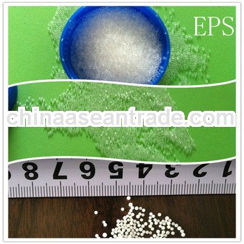 white EPS raw material for polystyrene foam