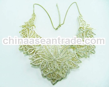 wholesale necklace statement necklace gold plated jewelry gold necklace