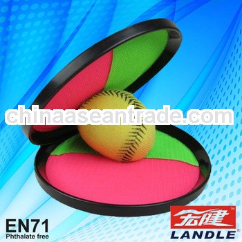 wholesale promotional price velcro throw and catch ball