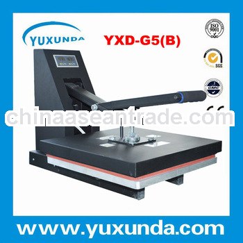 with seperate controller for time and temperature YXD-G5(B) high pressure t shirt transfer machine