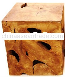 teak root furniture ball & block 0029