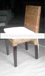 Rattan Chair with wooden frame