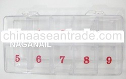 NAIL TIP EMPTY BOX (FOR 500PCS OF TIPS)