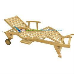 Straight lounger w/ Arm W/ Cushion PF13001