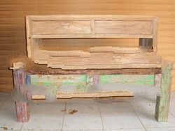  Furniture-Reclaimed Teak Coffee Table