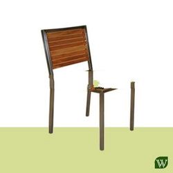 Sevilla Stacking Chair w/ Teak Slats