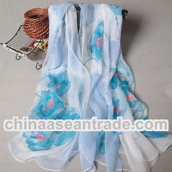 women fashion gift silk scarf