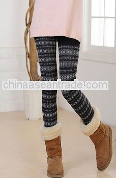 women winter fashion thicken warm leggings